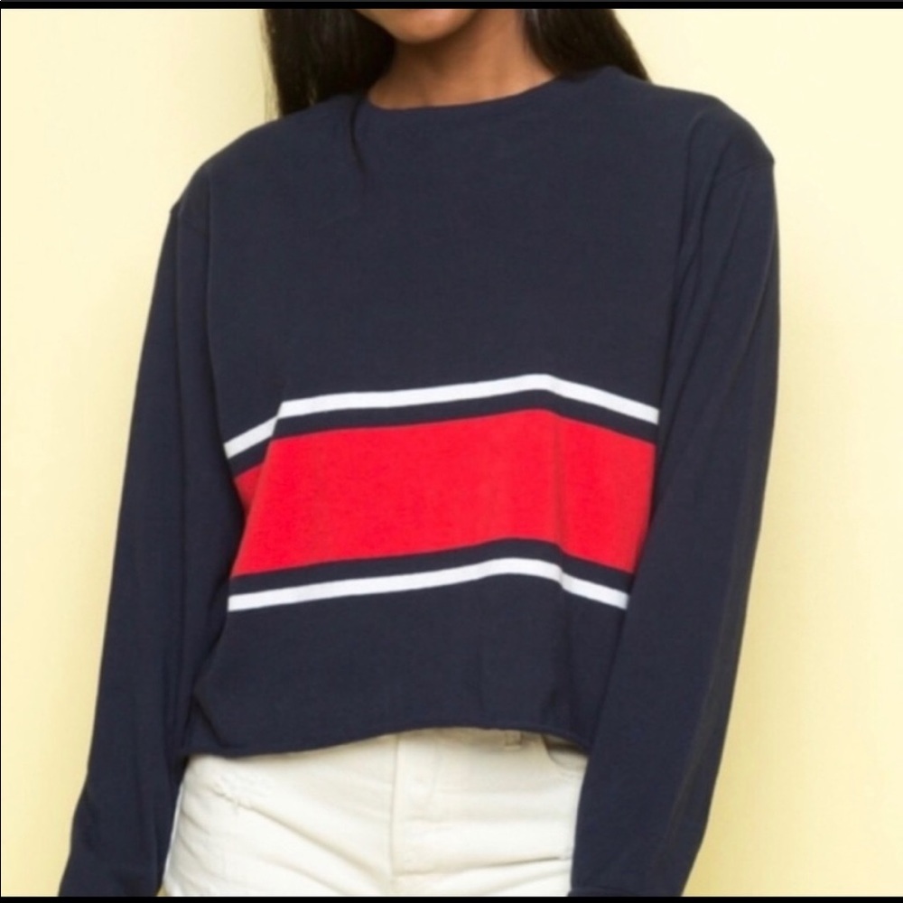 John Galt Striped Long Sleeve